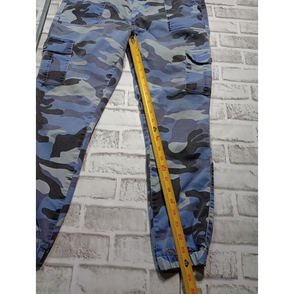 VIP jeans blue camo Juniors size 15/32 Cargo Pockets Jogger - Picture 5 of 13